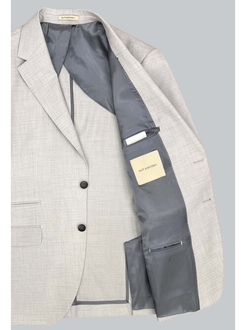 SUIT SARTORIA LINEN GREY JACKET 4372