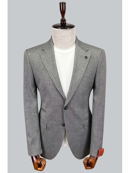 SUIT SARTORIA KETEN GRİ CEKET 4372