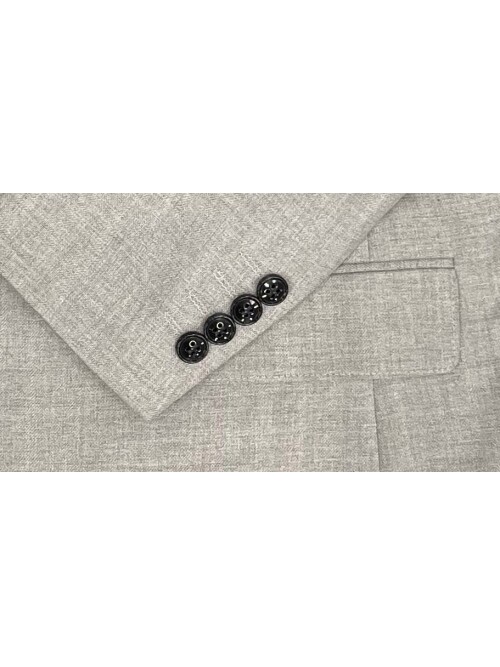 SUIT SARTORIA GREY SUIT WITH DOUBLE FACED VEST 2917