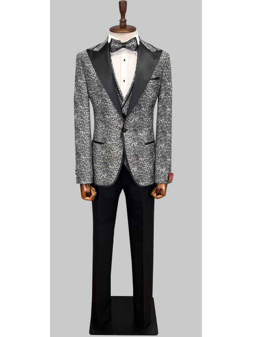 SUIT SARTORIA GRİ DESENLİ DAMATLIK 5656