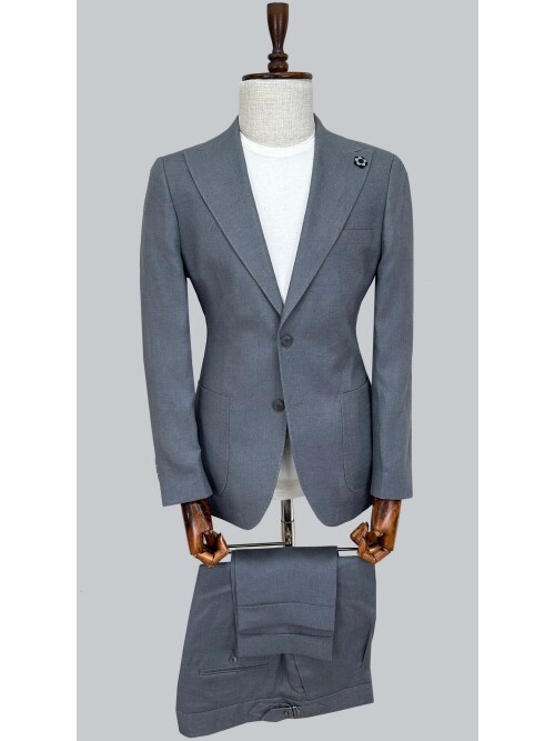 SUIT SARTORIA GRİ KETEN TAKIM 2584