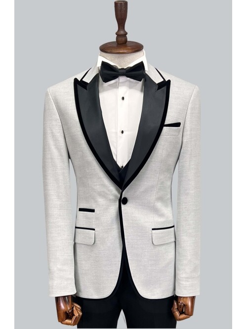 SUIT SARTORIA GREY TUXEDO 5659