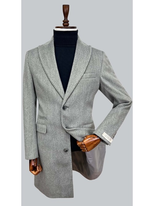 SUIT SARTORIA GRİ YÜNLÜ KABAN 8147