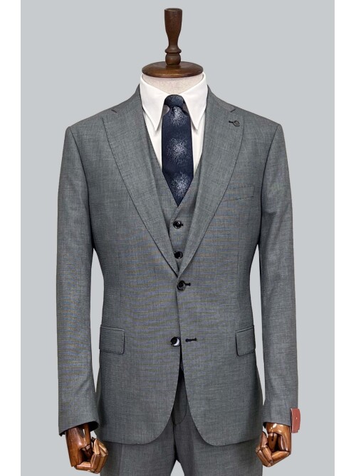 SUIT SARTORIA GREY WOOL SUIT 2300