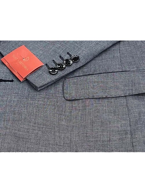 SUIT SARTORIA GREY WOOL SUIT 2300