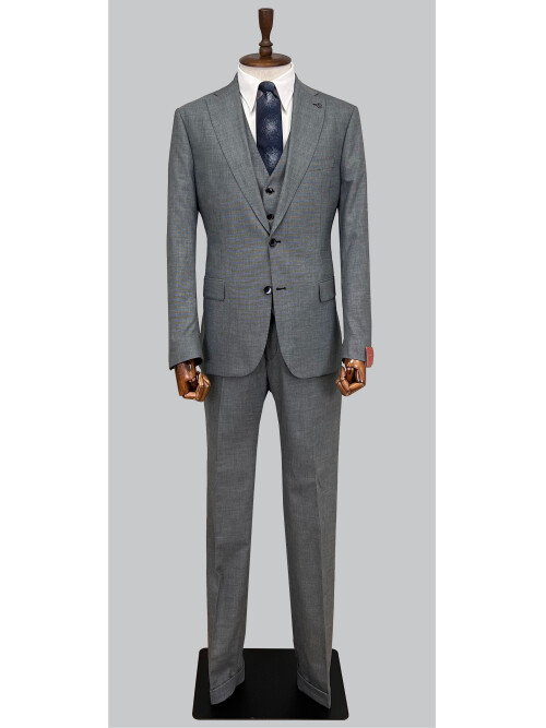 SUIT SARTORIA GREY WOOL SUIT 2300