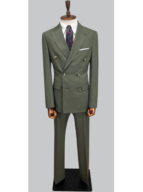 SUIT SARTORIA HAKİ KRUVAZE TAKIM ELBİSE 2957