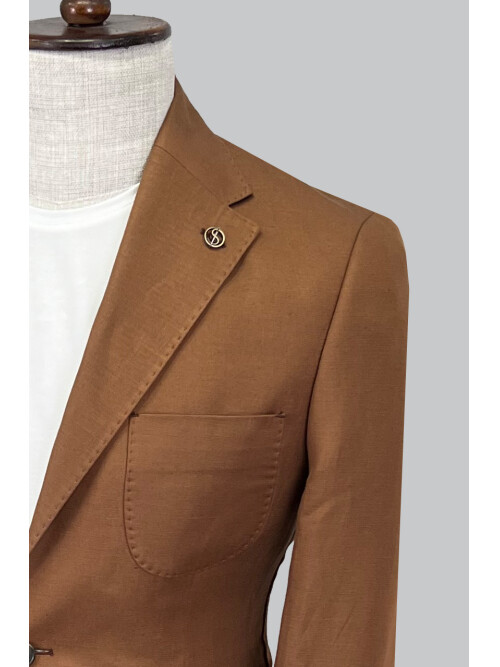 SUIT SARTORIA BROWN JACKET 4542