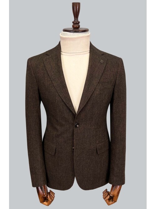 SUIT SARTORIA KAHVERENGİ CEKET 4555