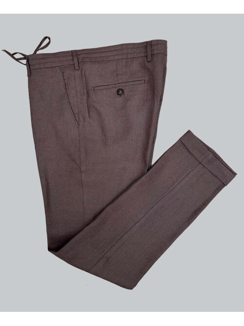 SUIT SARTORIA KAHVERENGİ KETEN SPOR TAKIM 2001/61