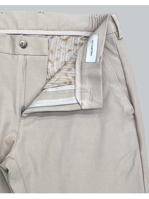 SUIT SARTORIA BROWN BI-STRECH PANTS 1141