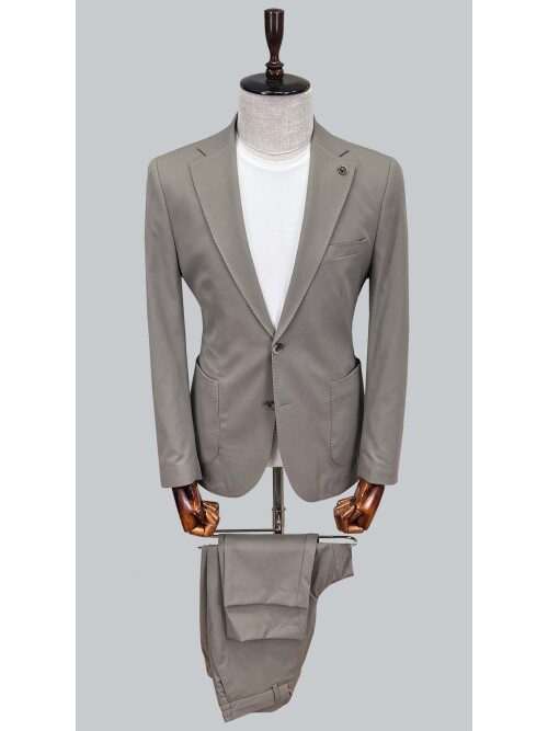 SUIT SARTORIA BROWN POLYAMID SPORT SUIT 2812