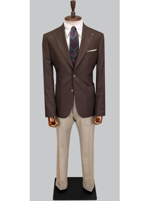 SUIT SARTORIA BROWN SUIT 2450