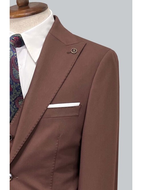 SUIT SARTORIA BROWN SUIT 2956