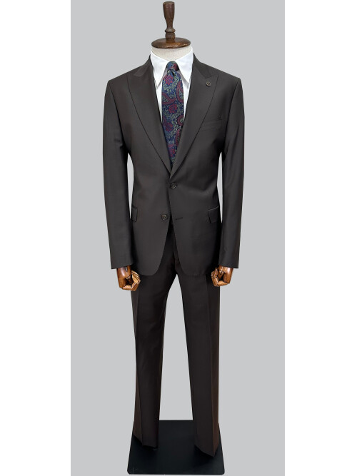 SUIT SARTORIA KAHVERENGİ YÜNLÜ TAKIM ELBİSE 2000/37