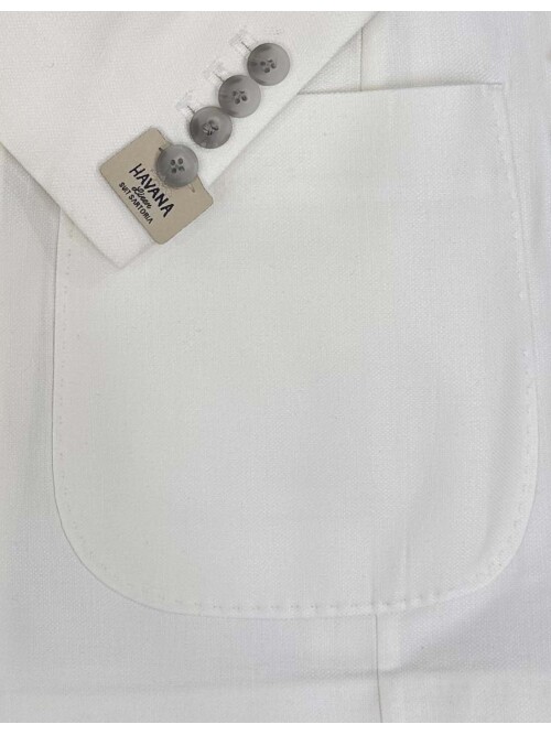 SUIT SARTORIA KETEN BEYAZ ŞORTLU TAKIM 2001/76