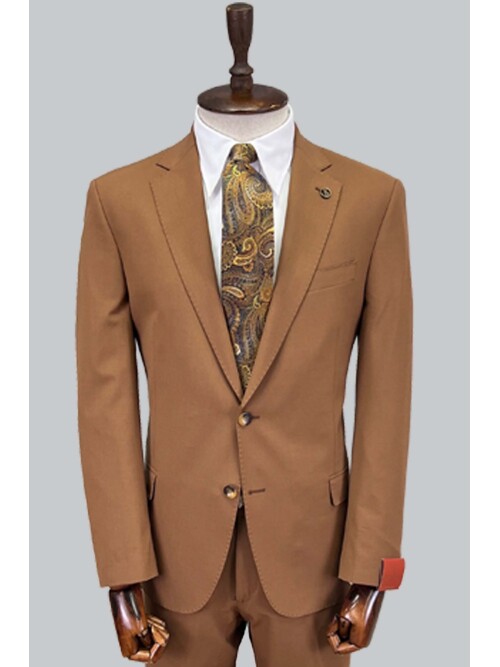 SUIT SARTORIA LIGHT BROWN SUIT 2632