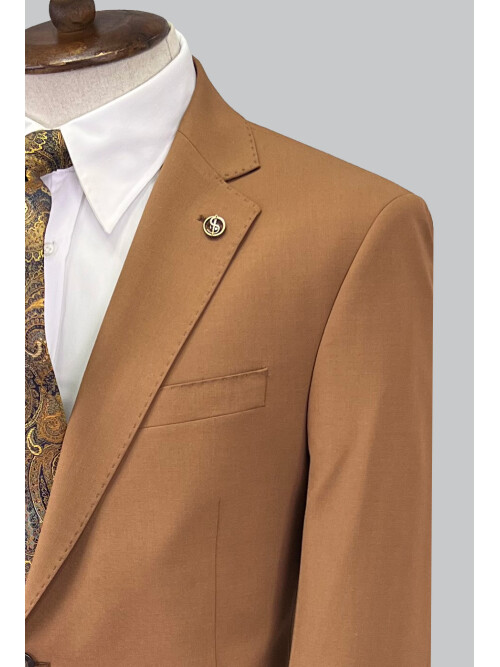 SUIT SARTORIA LIGHT BROWN SUIT 2632