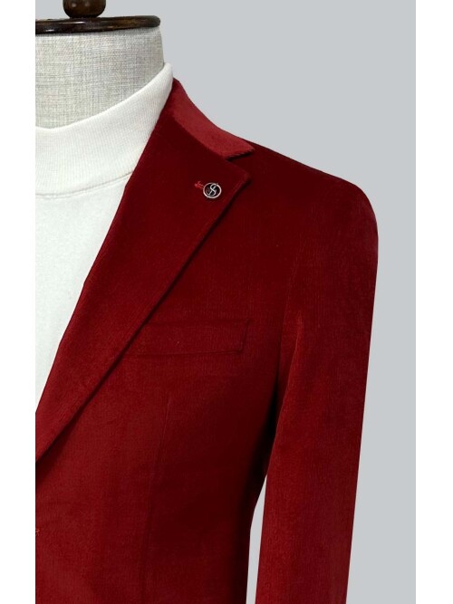 SUIT SARTORIA BURGUNDY JACKET 4580