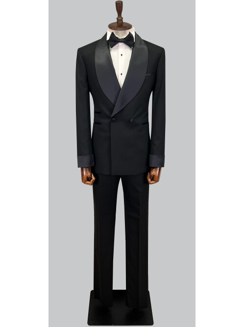 SUIT SARTORIA BLACK TUXEDO 5650