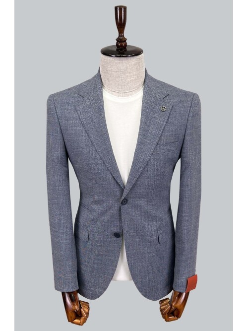 SUIT SARTORIA KETEN LACİVERT CEKET 4372