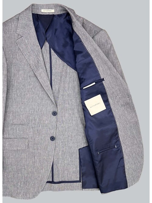 SUIT SARTORIA KETEN LACİVERT CEKET 4372