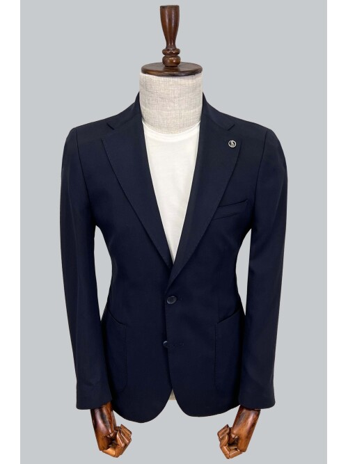 SUIT SARTORIA NAVY BLUE JACKET 4539