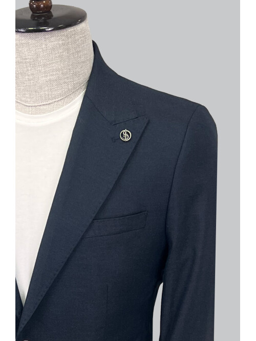 SUIT SARTORIA NAVY BLUE JACKET 4561