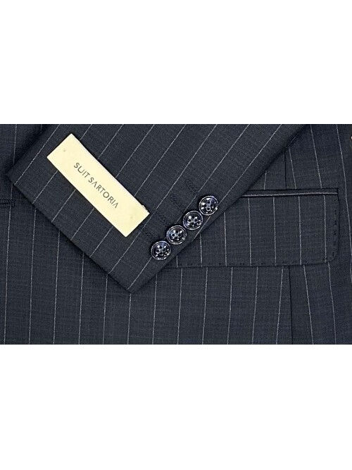 SUIT SARTORIA LACİVERT ÇİZGİLİ YELEKLİ TAKIM 2000/69