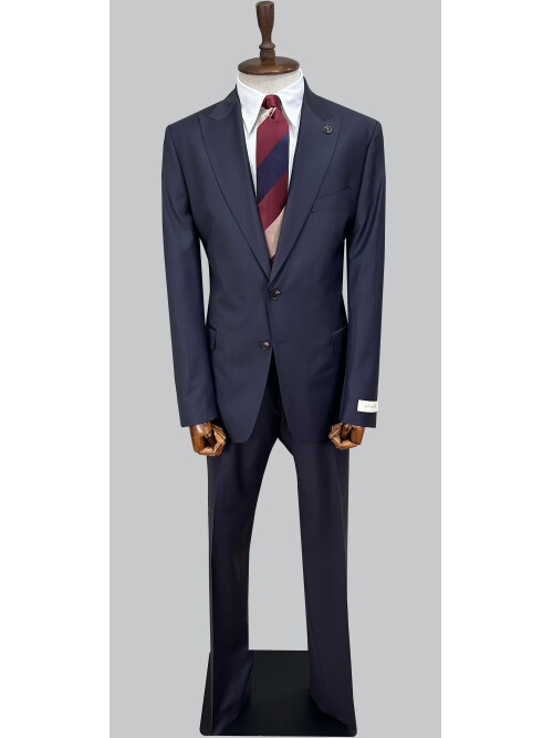 SUIT SARTORIA LACİVERT ÇİZGİLİ YÜNLÜ TAKIM ELBİSE 2000/37