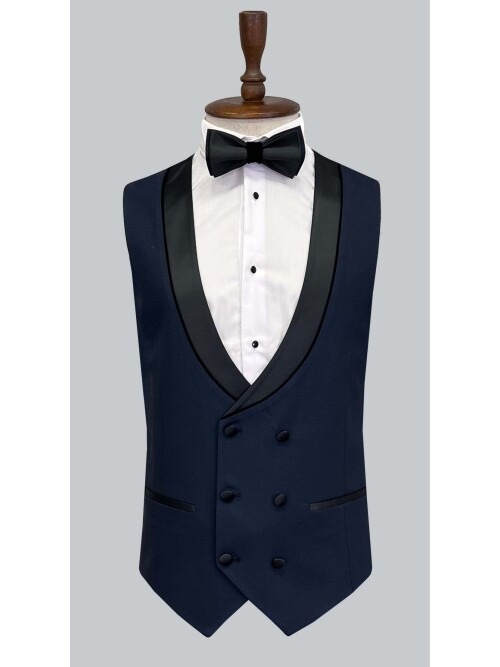 SUIT SARTORIA NAVY BLUE TUXEDO 5513