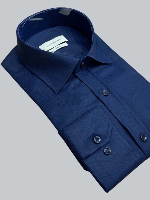 SUIT SARTORIA NAVY BLUE SHIRT 6103