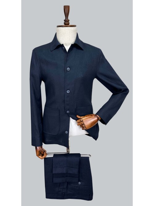 SUIT SARTORIA LACİVERT KETEN SPOR TAKIM 2001/61