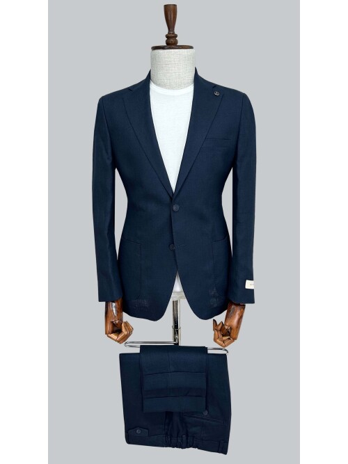 SUIT SARTORIA LACİVERT KETEN TAKIM 2000/73