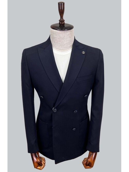 SUIT SARTORIA NAVY BLUE JACKET 4538