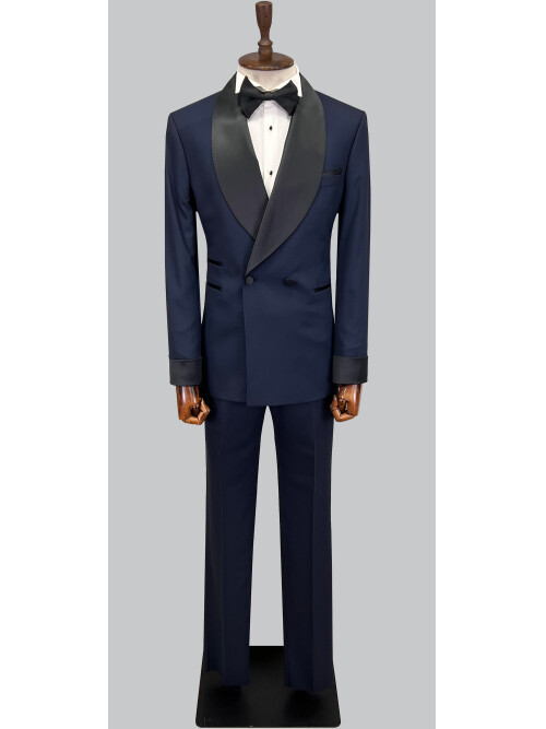 SUIT SARTORIA NAVY BLUE TUXEDO 5650