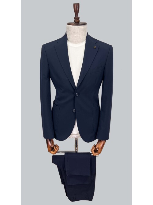 SUIT SARTORIA NAVY BLUE PERFORMANCE SUIT 2495