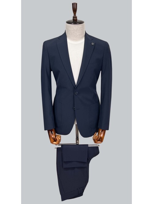 SUIT SARTORIA NAVY BLUE PERFORMANCE SUIT 2544