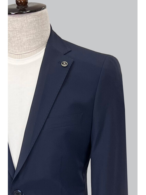 SUIT SARTORIA NAVY BLUE PERFORMANCE SUIT 2544