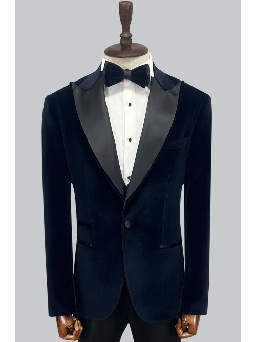 Cemden WEDDİNG SUİT NAVY BLUE 5661