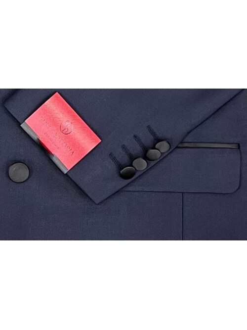 SUIT SARTORIA NAVY BLUE TUXEDO 5652