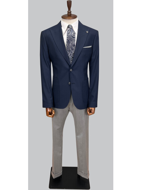 SUIT SARTORIA NAVY BLUE SUIT 2450