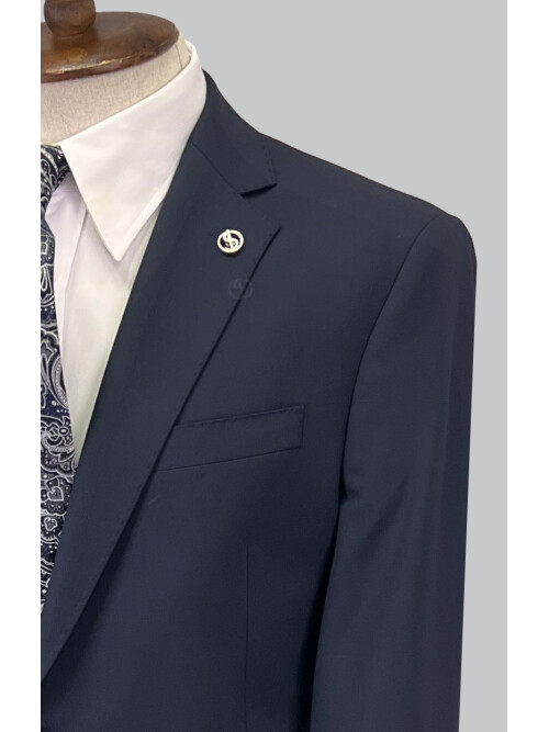 SUIT SARTORIA NAVY BLUE SUIT 2632