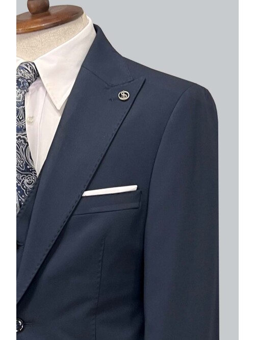 SUIT SARTORIA NAVY BLUE SUIT 2956