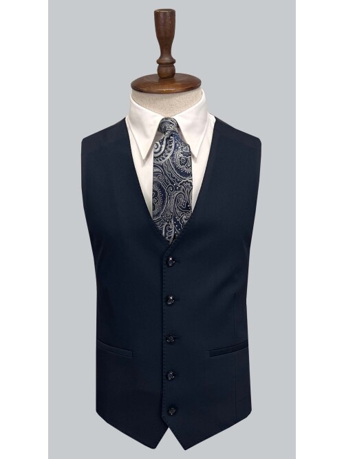 SUIT SARTORIA LACİVERT YELEKLİ TAKIM ELBİSE 2956