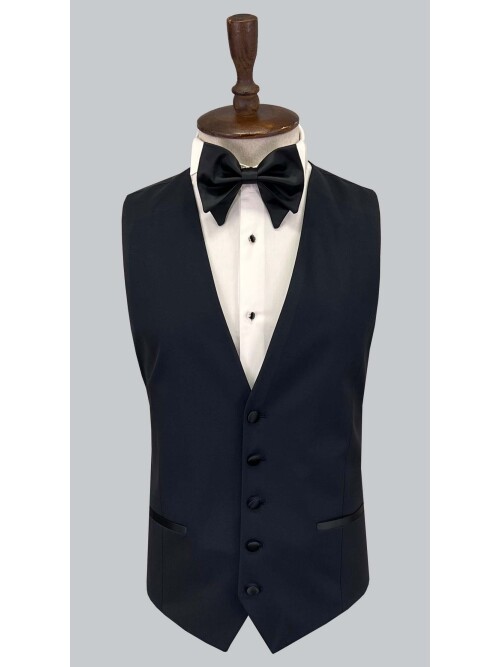 SUIT SARTORIA NAVY BLUE WOOL TUXEDO 5624