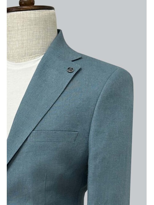 SUIT SARTORIA MAVİ KETEN TAKIM 2000/73