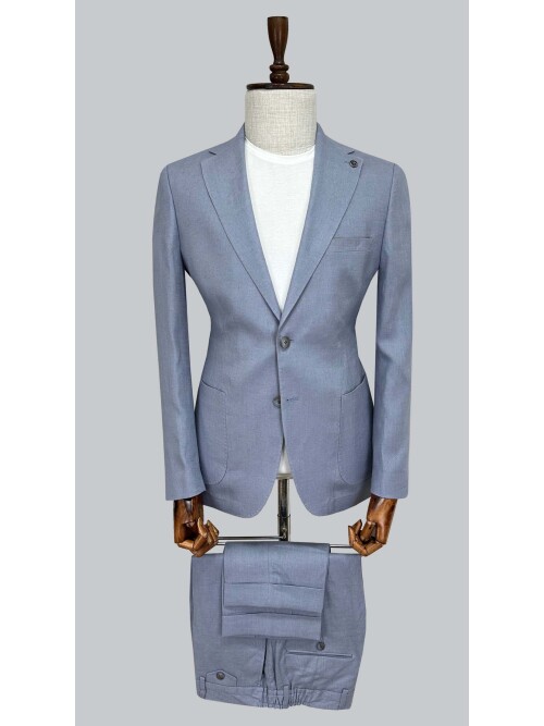 SUIT SARTORIA MAVİ KETEN TAKIM 2000/73