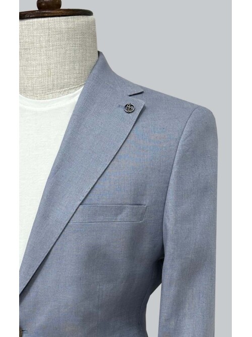 SUIT SARTORIA MAVİ KETEN TAKIM 2000/73