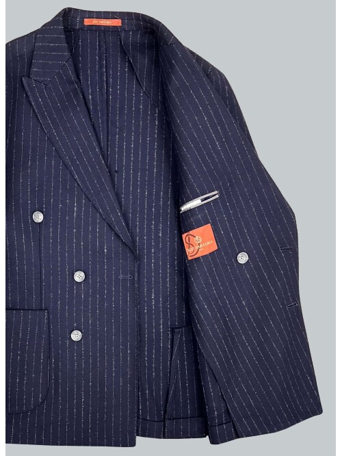 SUIT SARTORIA BLUE DOUBLE BREASTED JACKET 4321